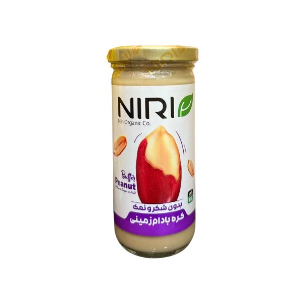کره بادام زمینی رژیمی بدون قند 250 گرمی نیری