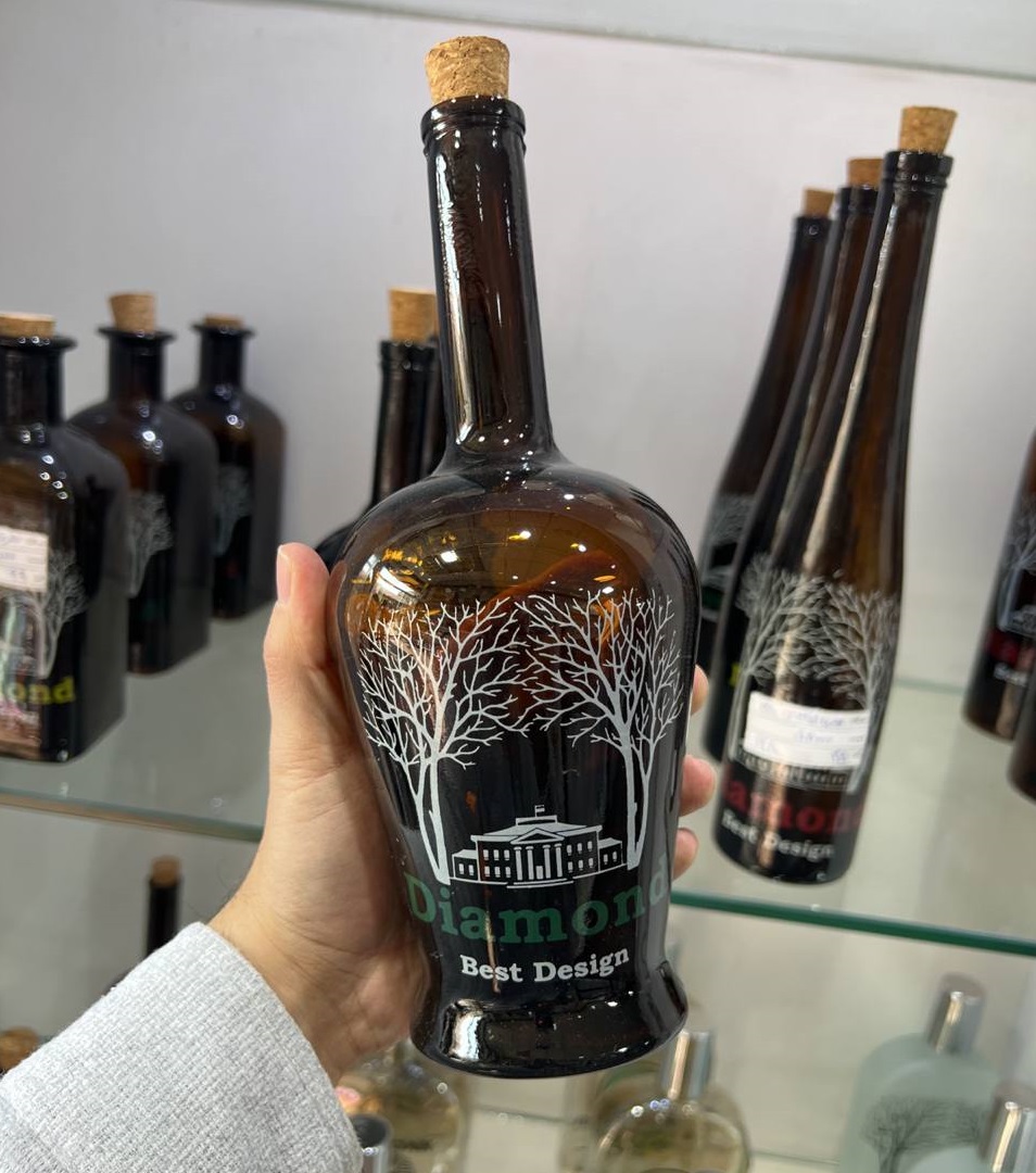 بطری خمره ای یک لیتری (پست پیشتاز پس کرایه)