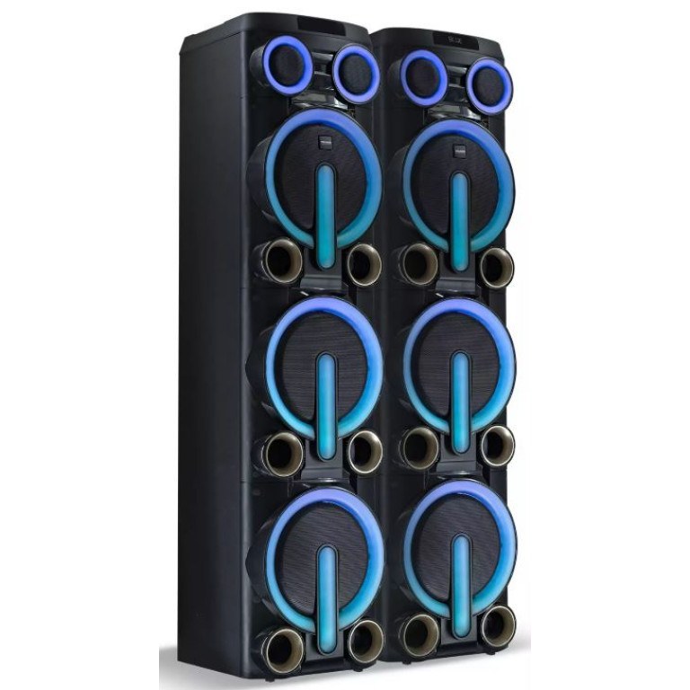 اسپیکر میکرولب مشکی دوقلو دی جی مدل Q620