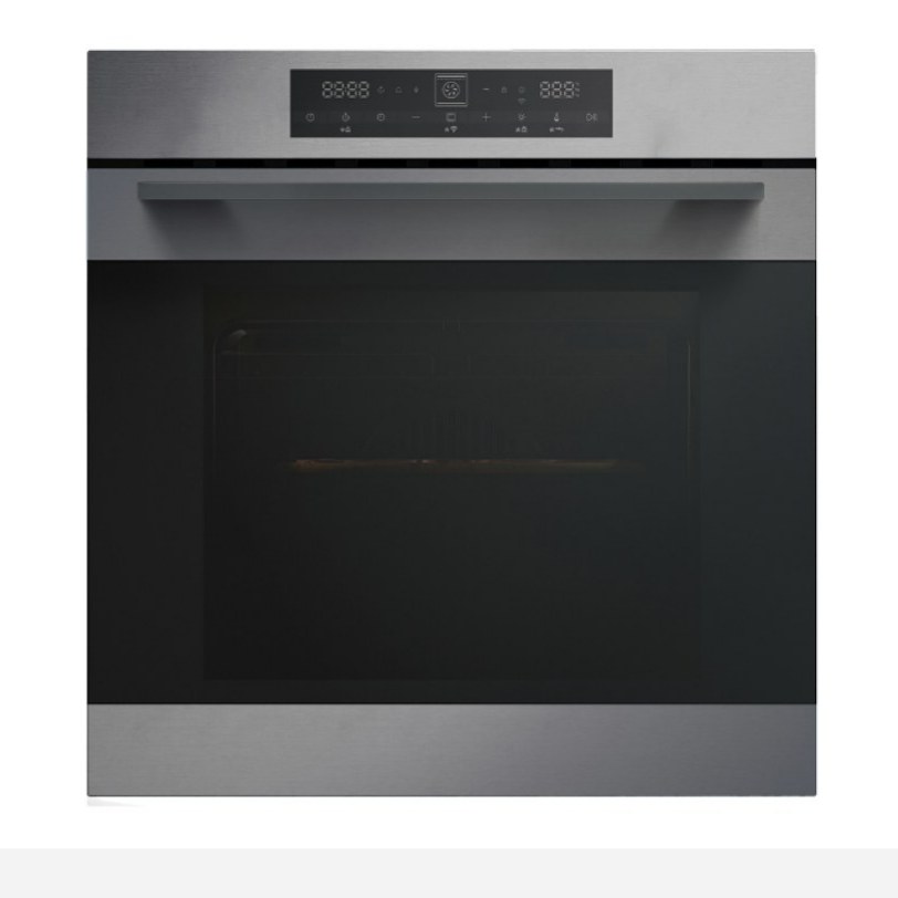 فر توکار اسنوا 11 برنامه پخت نیمه خودکار 72 لیتری شیشه مشکی با فریم استیل مدل SEO7-8321