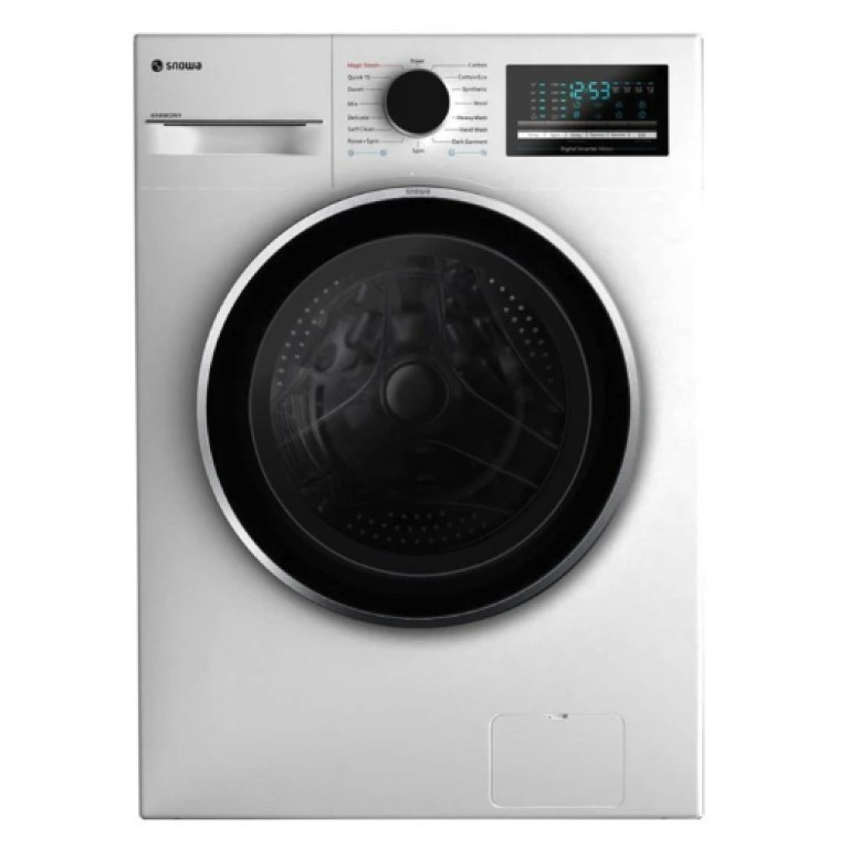 لباسشویی اسنوا هارمونی اسپید (آویسا) موتور پیشرفته Q-BLDC 8 کیلویی سفید مدل SWM-B80W