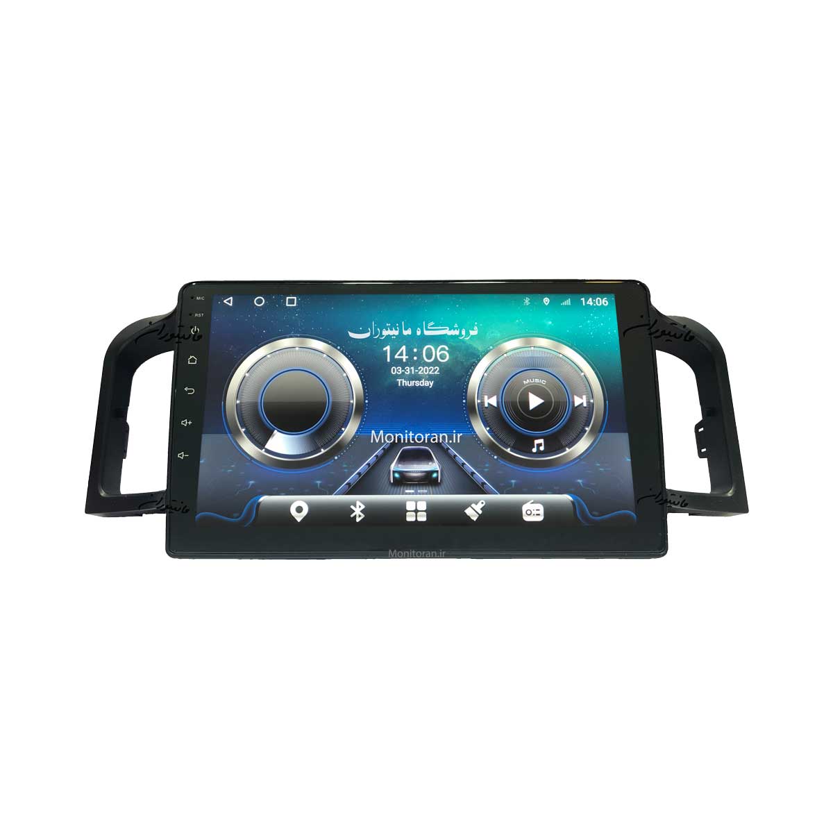 مانیتور 9 اینچ اندروید لیفان 620برند FLY DYT مدل TS855 سیمکارت خور