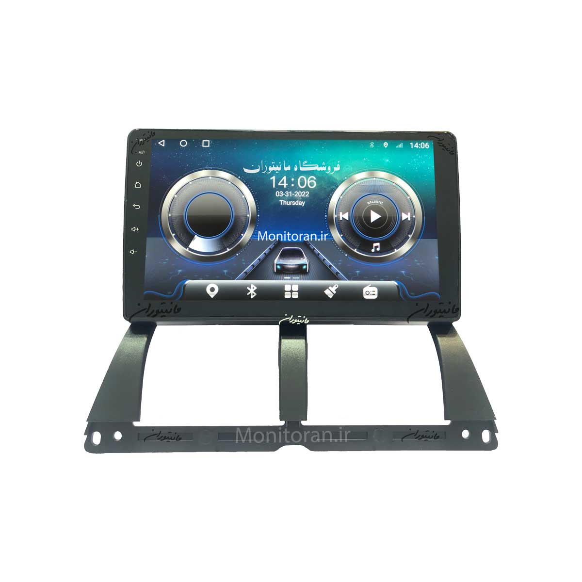 مانیتور 9 اینچ اندروید تیبا | تیبا2 برند FLY DYT مدل TS855 سیمکارت خور