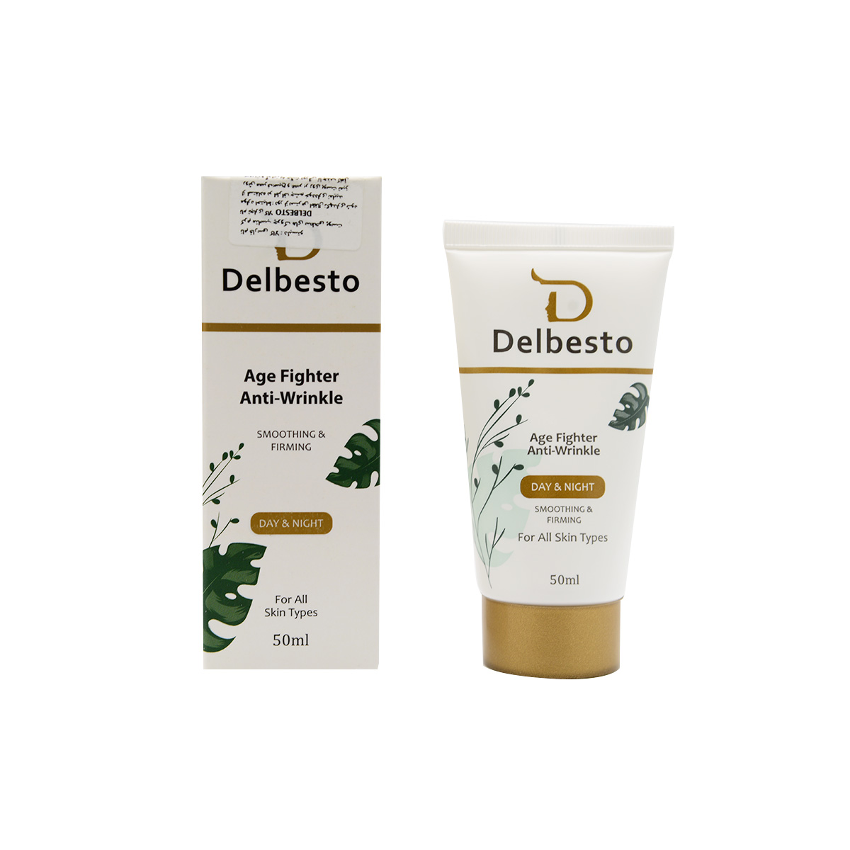کرم ضد چروک و لیفتینگ قوی دلبستو حجم 50 میلی لیتر | Delbesto Age Fighter Anti Wrinkle Cream 50 ml