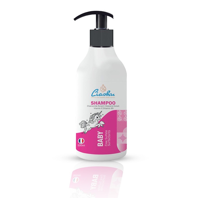 شامپو بچه دخترانه بدون سولفات لیاشو 500 میلی لیتر | Liasho sulfate-free baby shampoo for girls 500 ml