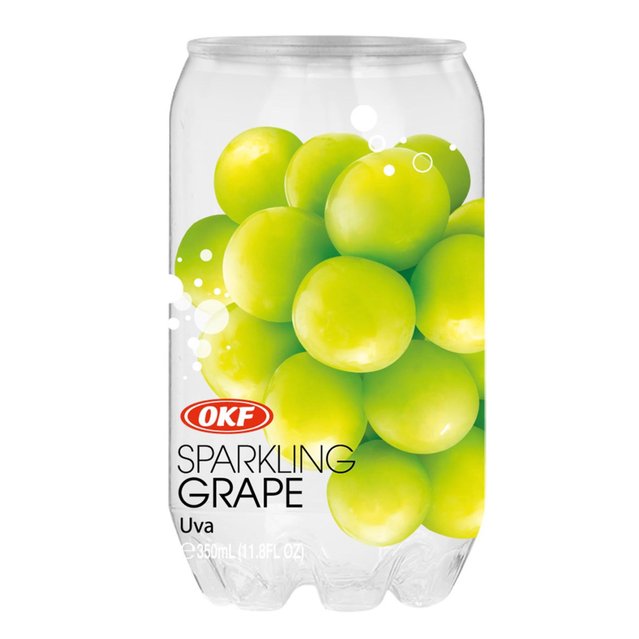 آب گازدار او کی اف okf طعم انگور - 350 میلی لیتر