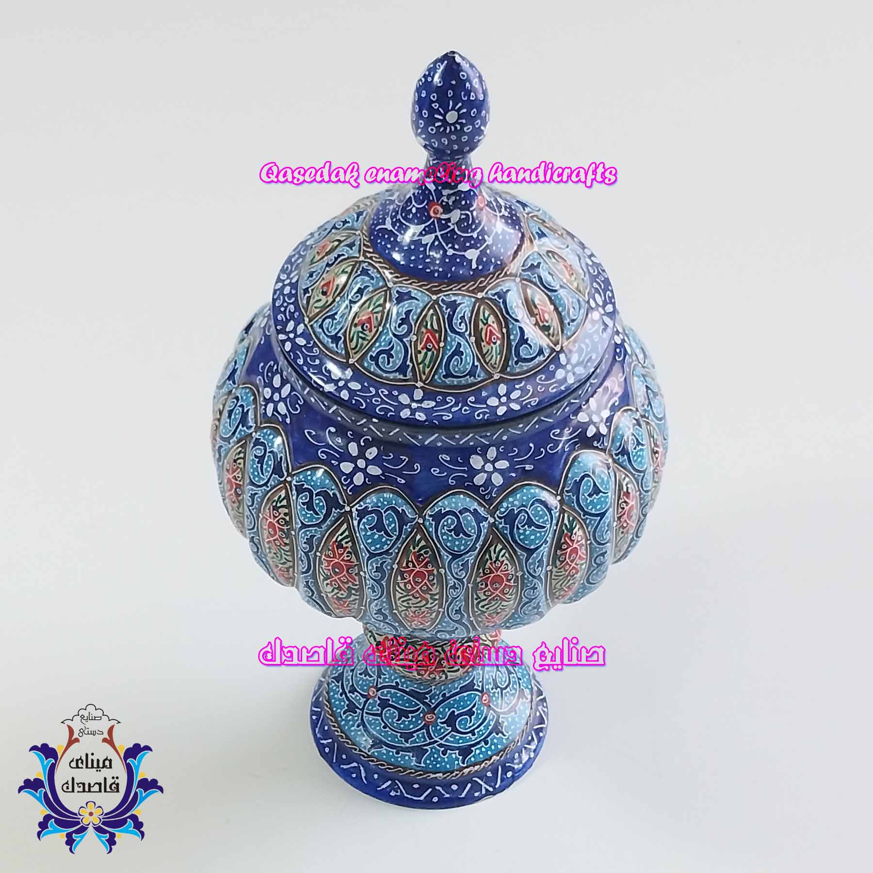 قندان پایه دار 22 سانتیمتر کد 5