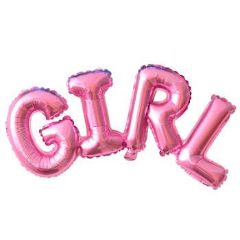 بادکنک فویلی حروف girl
