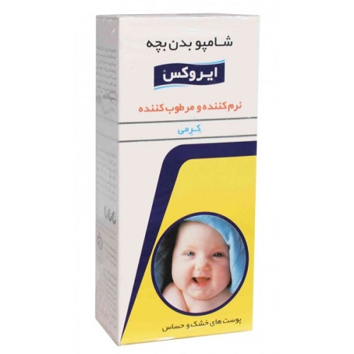 شامپو بدن کرمدار کودک ایروکس 200 گرم