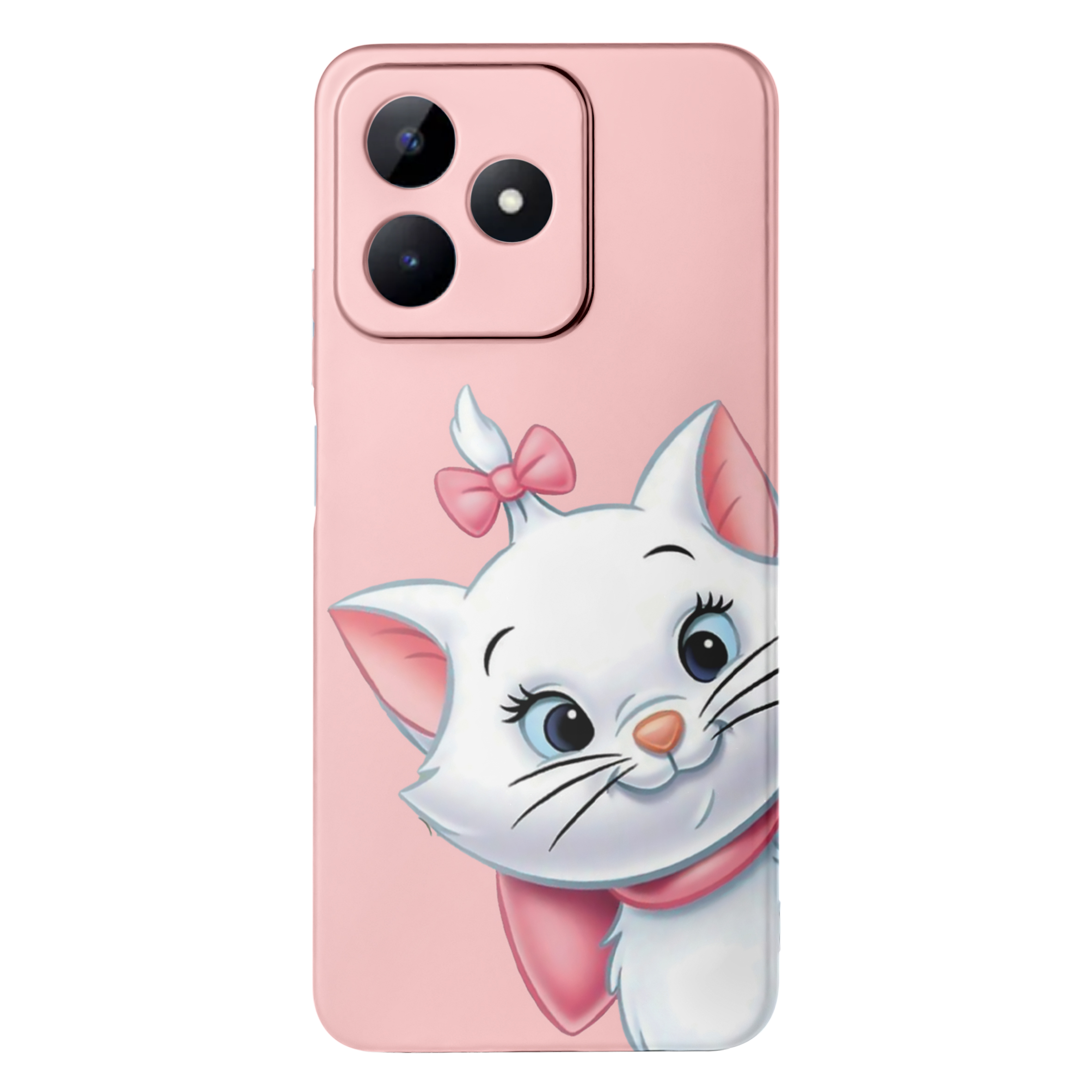 قاب گوشی ریلمی REALME C53 طرح گربه صورتی