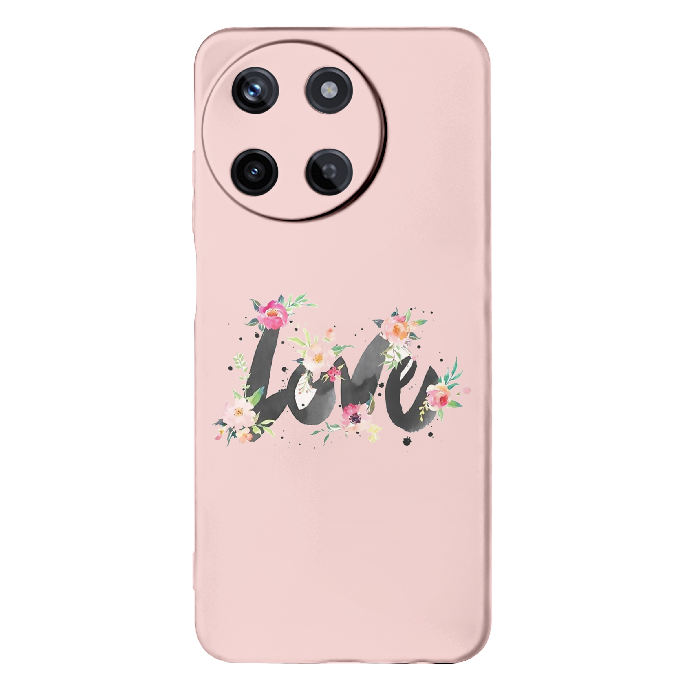 قاب گوشی ریلمی REALME 11 طرح عاشقانه صورتی