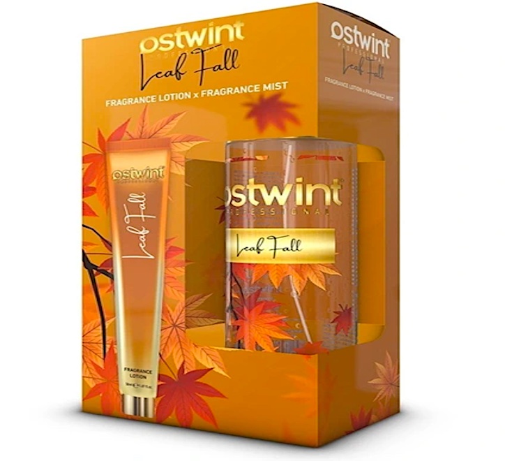پک لوسیون بدن اوست وینت Ostwint + بادی اسپلش رایحه Leaf Fall حجم 200+50 میل