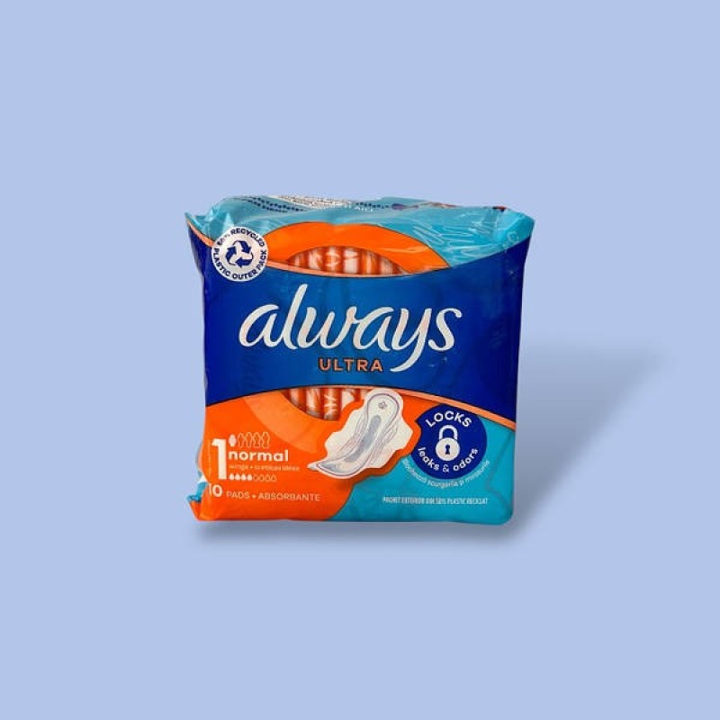 نوار بهداشتی Always Ultra Normal (نرمال) بسته 10 عددی