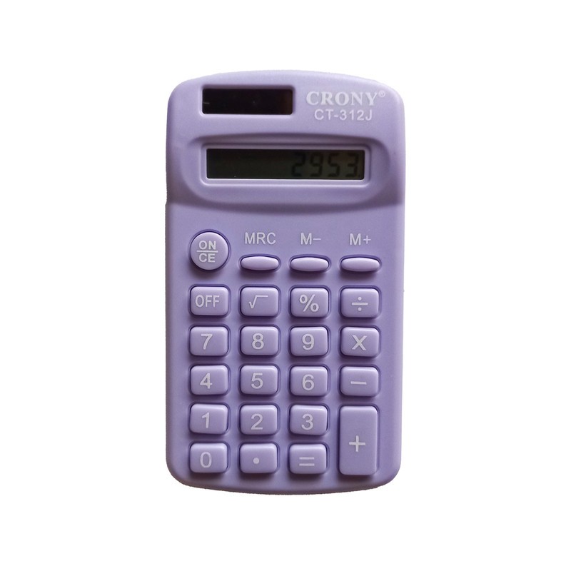 ماشین حساب کرونی مدل CT-312J طرح فانتزی کد 312