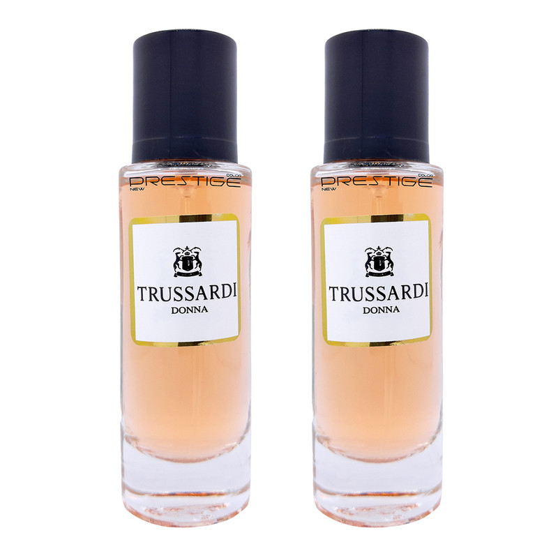 عطر جیبی زنانه نیو پرستیژ کالر مدل Trussardi Donna حجم 35 میلیلیتر بسته 2 عددی