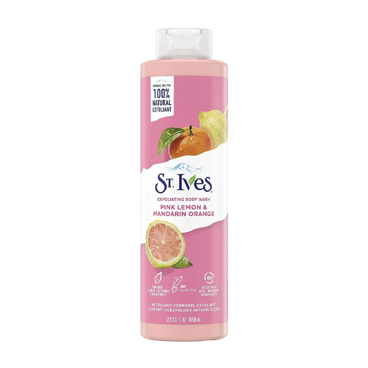 شامپو بدن اس تی.ایوز مدل Pink lemon & Mandarin Orange حجم 650 میلی لیتر