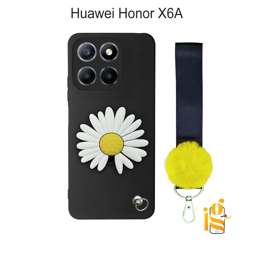 قاب گوشی گل بابونه برای موبایل هوآوی Honor X6A