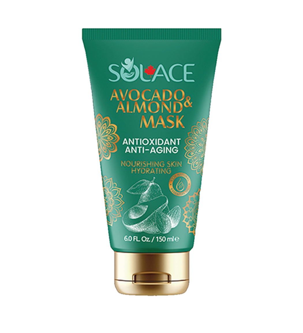 ماسک صورت سولس مدل Anti Aging حاوی روغن بادام و آووکادو حجم 150میلی لیتر بیوتی مال
