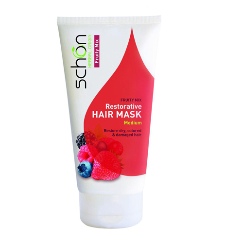 ماسک مو تیوپی فروتی میکس شون|Schon Fruity Mix Hair Mask ضمانت کالا