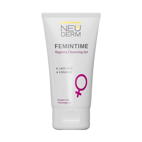 ژل بهداشتی بانوان فِم اینتیم نئودرم|Neuderm Femintime Cleansing Gel ضمانت کالا