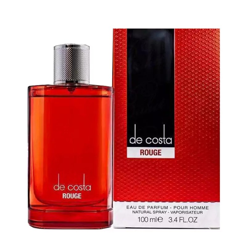 ادکلن مردانه فرگرانس دکاستا رژ فرگرانس ورد de costa rouge