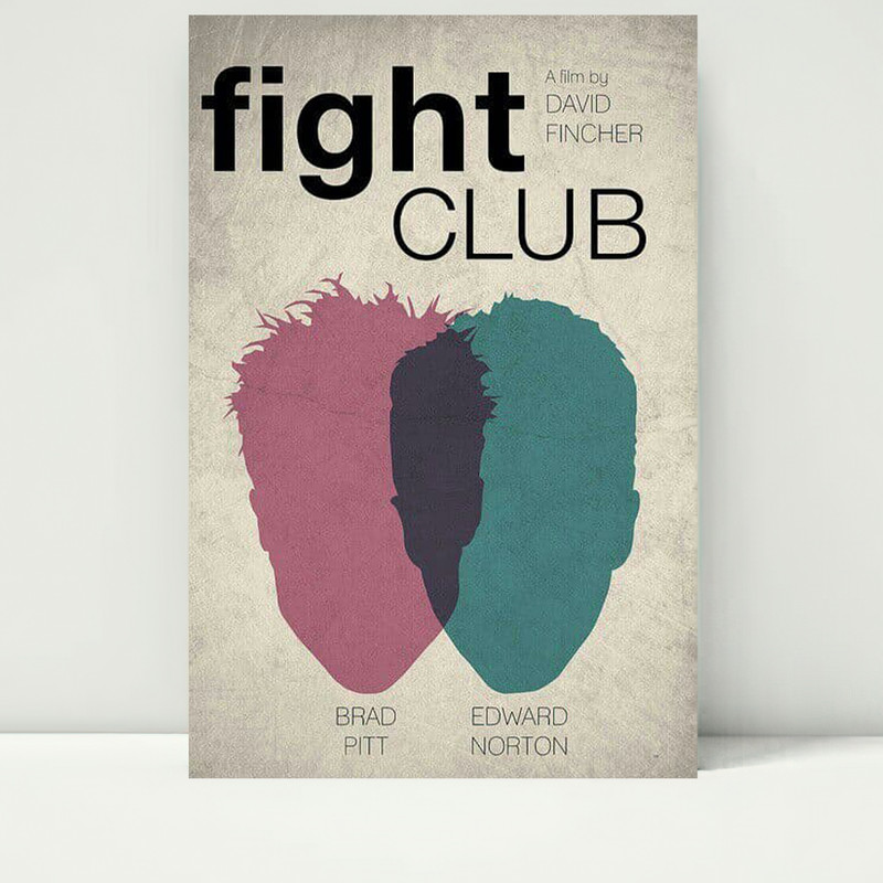 تابلو شاسی مدل پوستر فیلم باشگاه مبارزه Fight Club کد FMO70