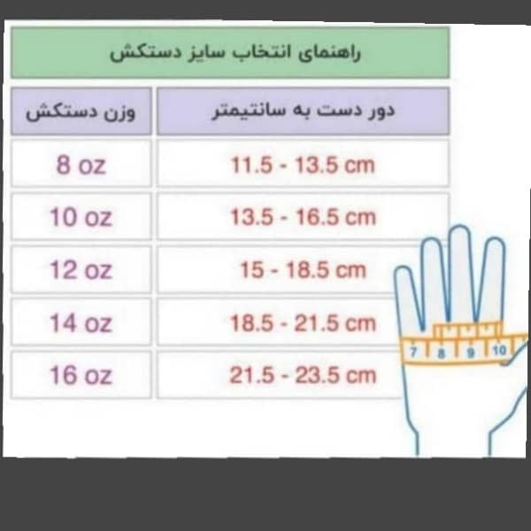 دستکش بوکس اورلست مدل EVR 2020