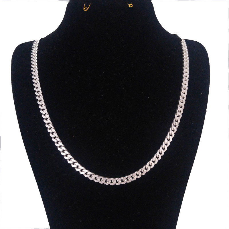 زنجیر نقره مردانه کد krt35.50