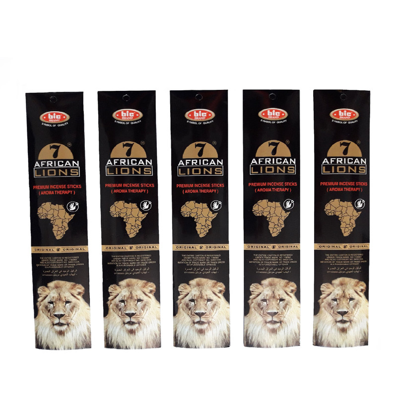 عود خوشبو کننده بیک مدل african lions بسته 5 عددی