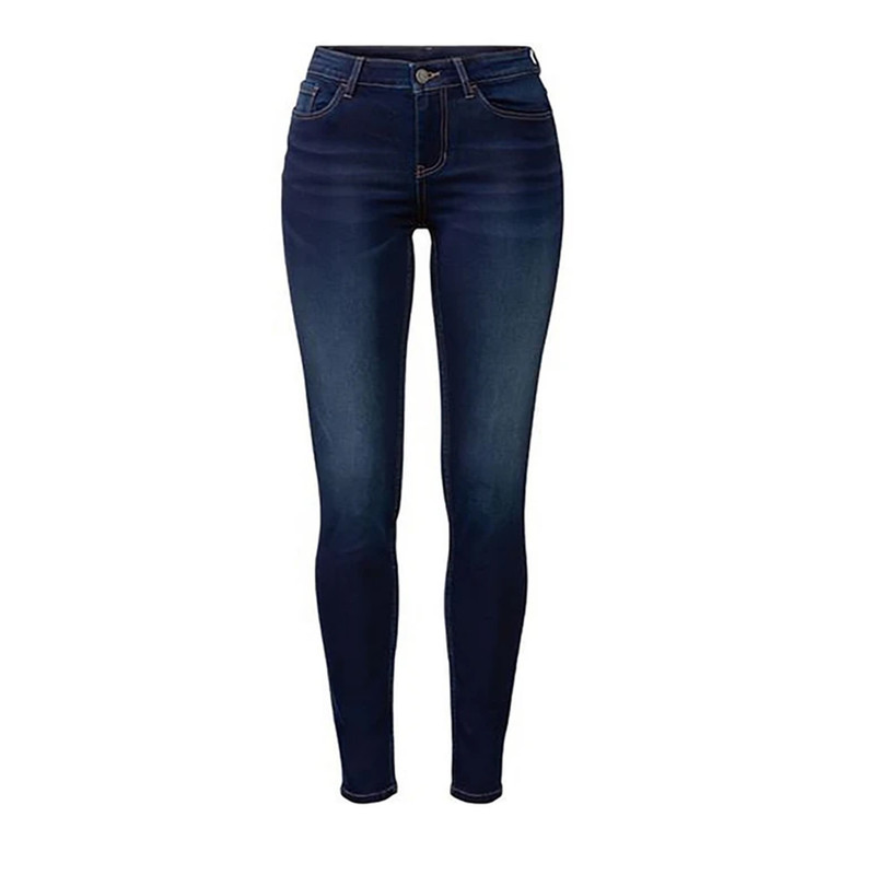 شلوار جین اسکینی زنانه اسمارا مدل super skinny 3168 رنگ سرمه‌ای