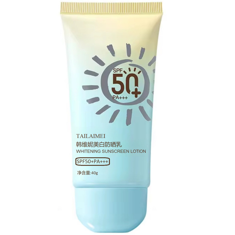 کرم ضد آفتاب بدون رنگ صورت و بدن تایلامی SPF 50 مدل Anti-sweat محافظ UVA ،UVB و PA+++، ضد حساسیت مناسب برای انواع پو...