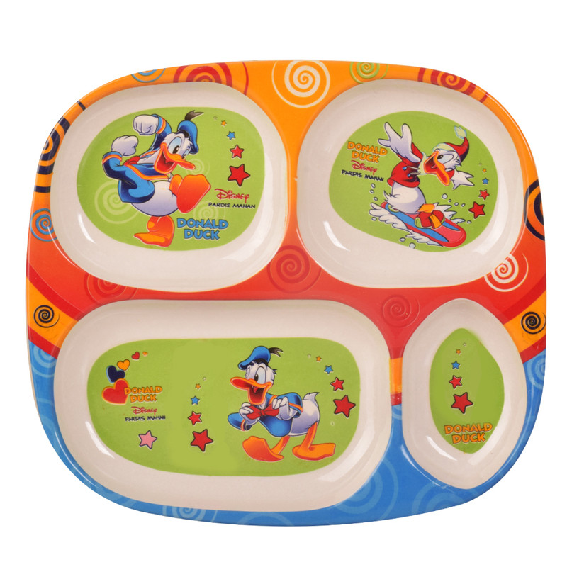بشقاب کودک مهروز کد 5042 طرح Donald Duck