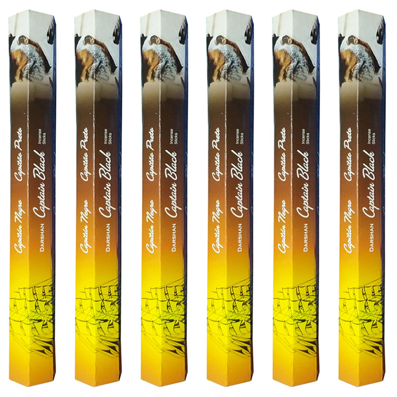 عود دارشان مدل کاپیتان بلک کد 06 مجموعه 6 عددی