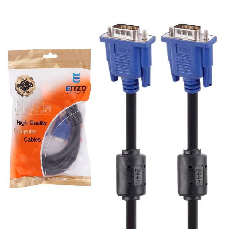 کابل VGA 3+2 طول 5 متری ENZO
