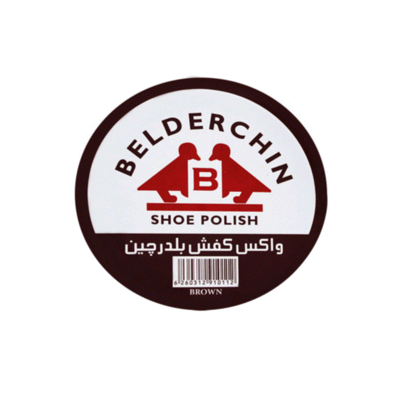 واکس کفش قهوه ای بلدرچین 75 گرم