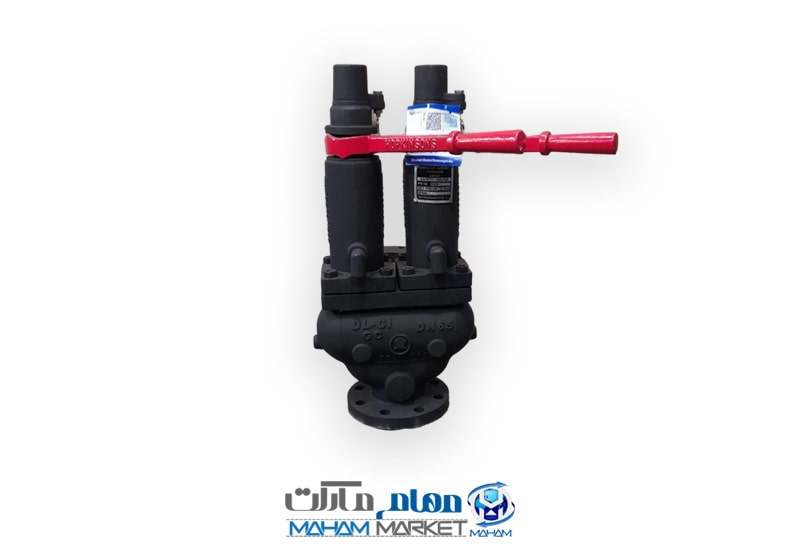 شیر سوپاپ اطمینان دو فنره حرارت گستر سایز 2 اینچ