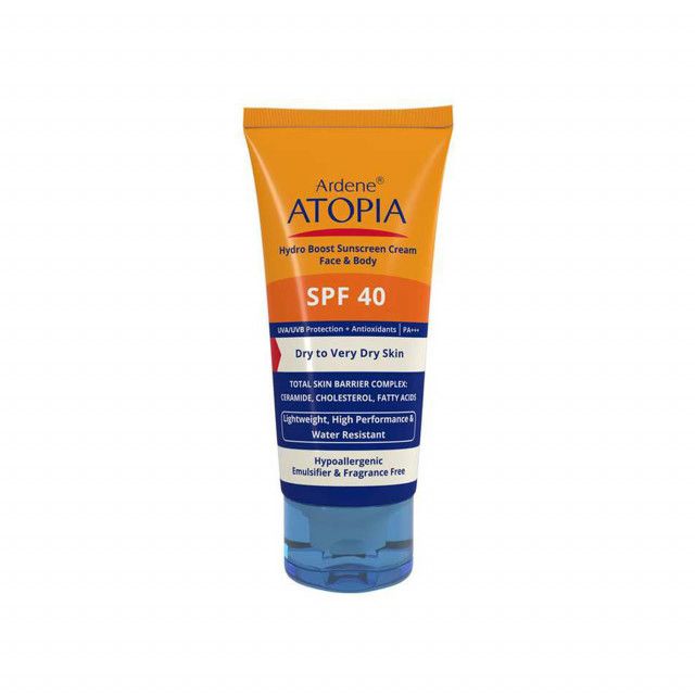 کرم ضد آفتاب آردن مدل Atopia SPF 40 مناسب پوست خشک حجم 50 میلی لیتر - بی رنگ ضمانت کالا