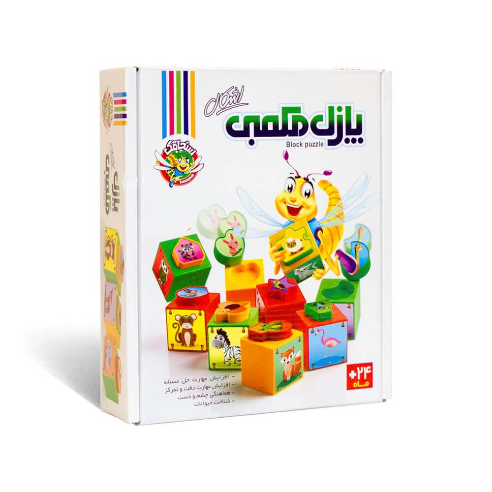 پازل مکعبی اشکال سنجاقک (نو، قسطی با تخفیف) 