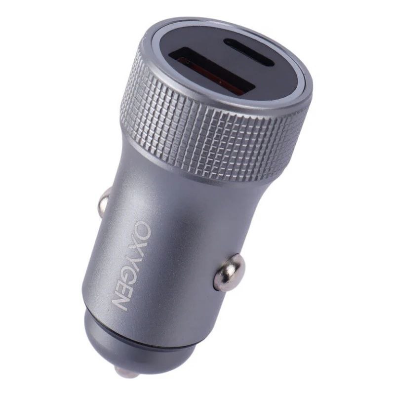 شارژر فندکی 38 وات دو پورت اکسیژن مدل AC-01