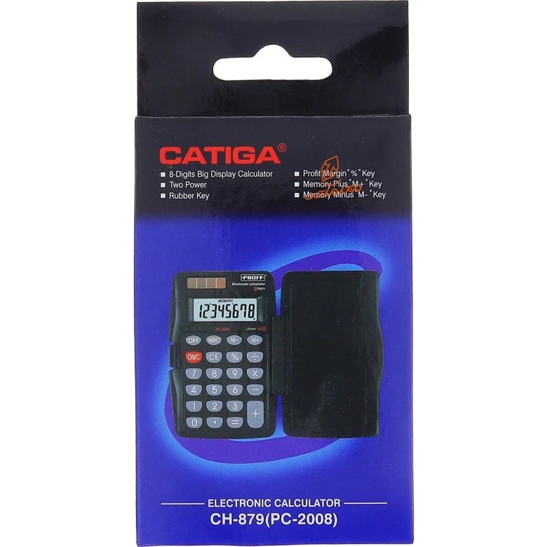 ماشین حساب کاتیگا مدل CH-879(PC-2008)