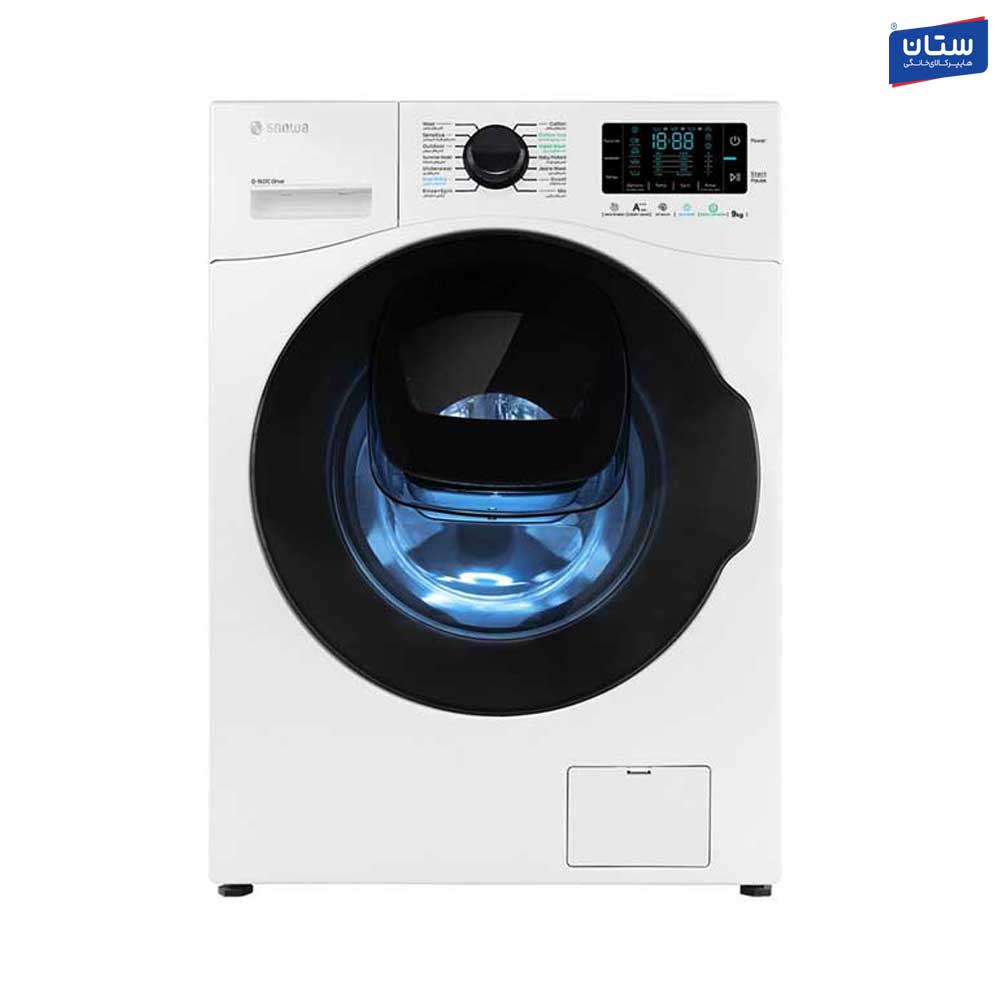 ماشین لباسشویی 9 کیلویی اسنوا مدل SWM-F92 ( پس کرایه )