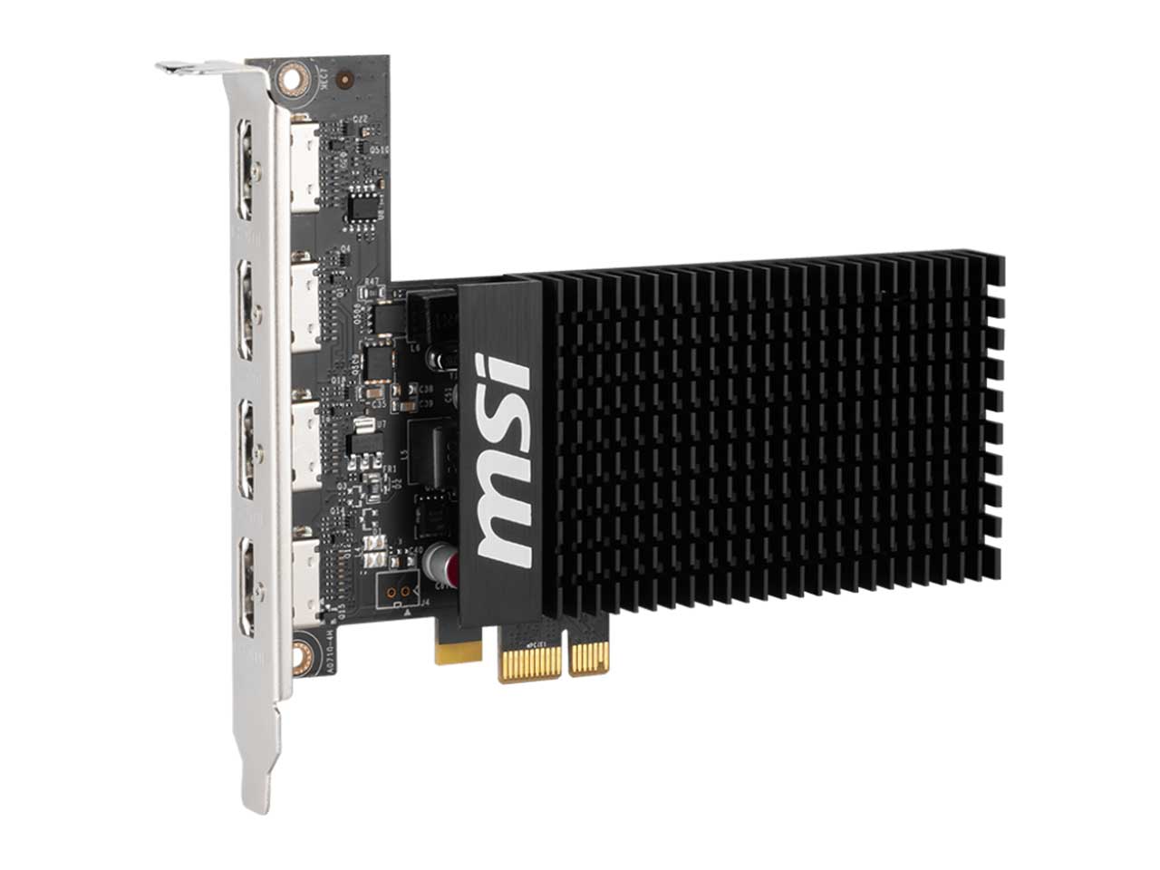 کارت گرافیک ام اس آی مدل MSI GeForce GT 710 2GD3H 4HDMI 2GB GDDR3