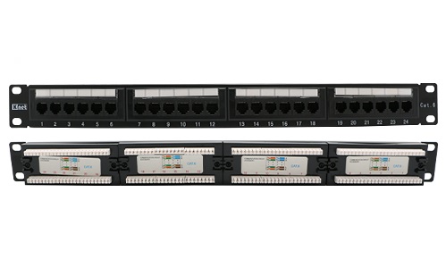 pach panel 1u-24port