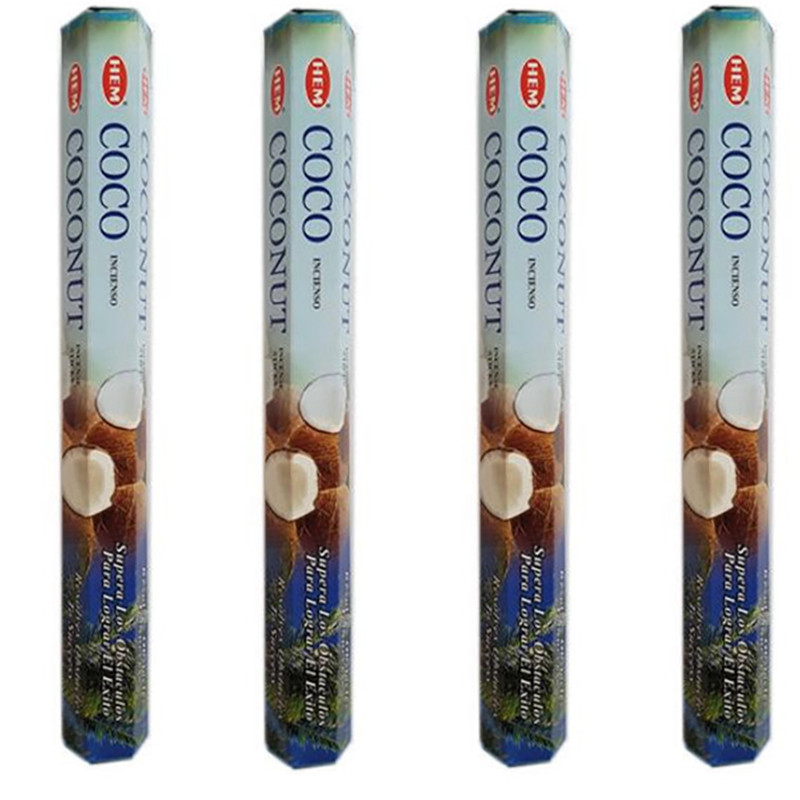 عود هم مدل نارگیل کد Coconut04 مجموعه 4 عددی