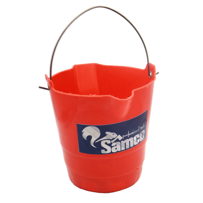 سطل بنایی سامکو مدل دسته دار کد YPGH-PELASTICI-30CM مدل 1