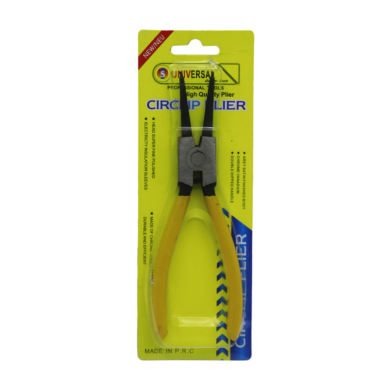 انبر خار باز کن یونیورسال مدل سر صاف کد YP-165MM سایز 6.5 اینچ 