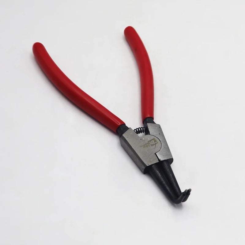 انبر خار باز کن میتا مدل سر کج کد AJ-MITA-bk-7inch سایز 7 اینچ 
