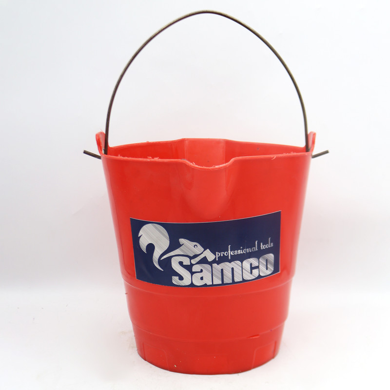 سطل بنایی سامکو مدل دسته دار کد YPGH-PELASTICI-30CM مدل 1