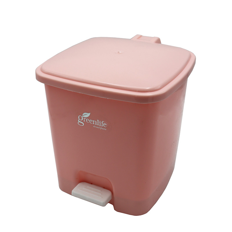 سطل زباله پدالی گرین لایف مدل پامچال کد YPM2-25CM مدل 1