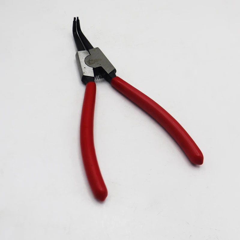 انبر خار باز کن میتا مدل سر کج کد AJ-MITA-bk-7inch سایز 7 اینچ 